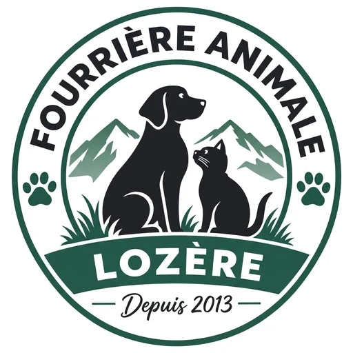 Logo de la Fourrière Animale de Lozère, depuis 2013
